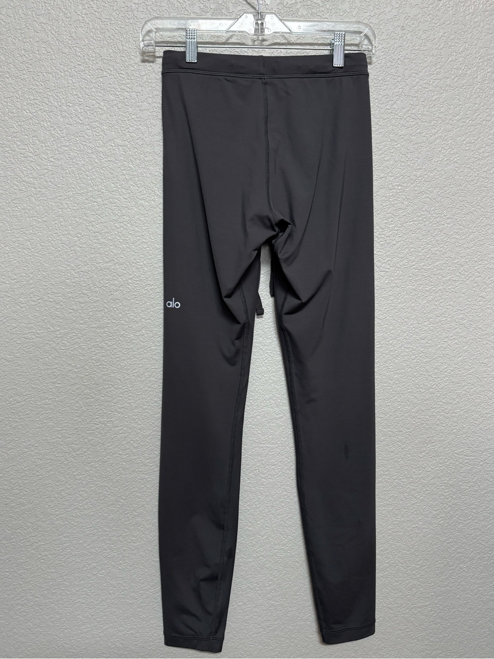 Alo Yoga High Waist Tie Front Legging Grey Women’s M Fall Outdoor